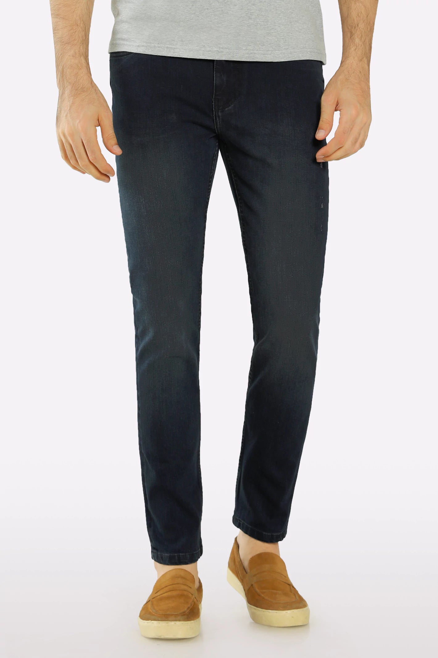 Dark Indigo Men's JeansBlue Slim Fit Jeans