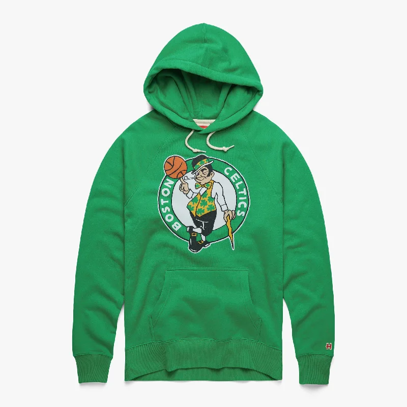 High-Quality Men's French Terry HoodiesBoston Celtics Logo Hoodie