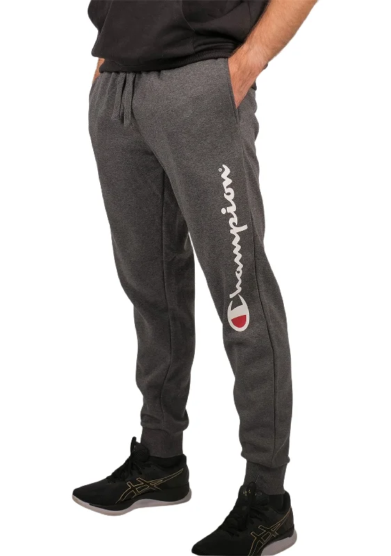 Men's Pants with Functional PocketsChampion Mens Script Cuff Pant Granite Heather <br> A1882H A7B