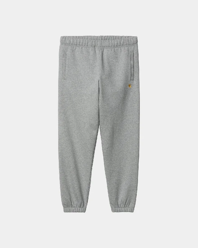 Men's Pants with Contrast Fabric PanelsChase Sweat Pant | Grey Heather