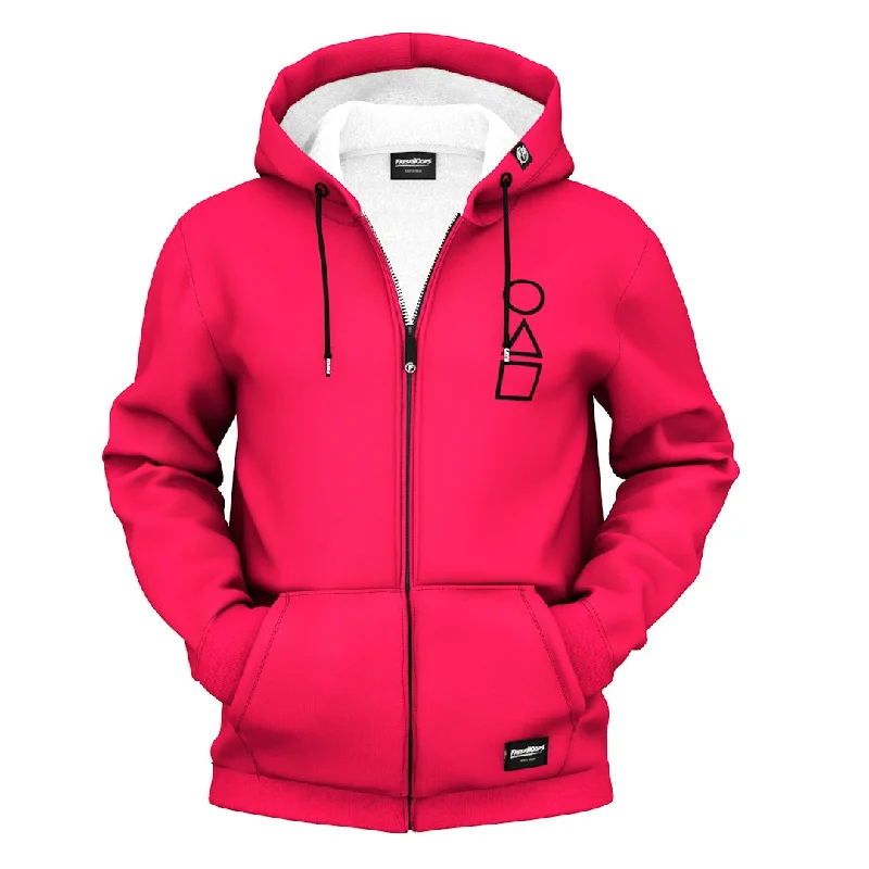 Men's Hoodies for TravelEliminated Zip Up Hoodie