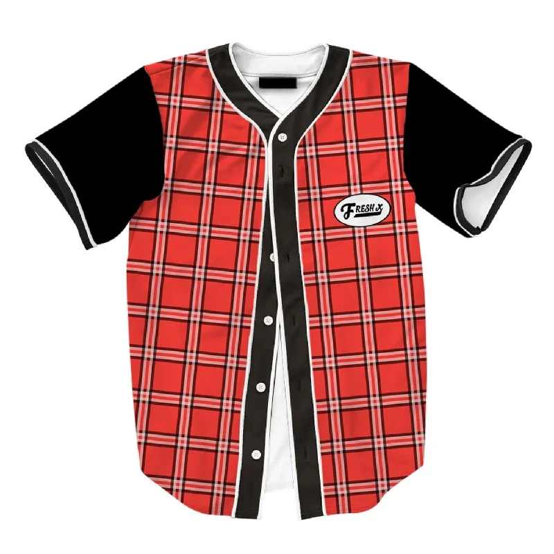 Casual Men's T-ShirtsFresh XPlaid V2 Jersey