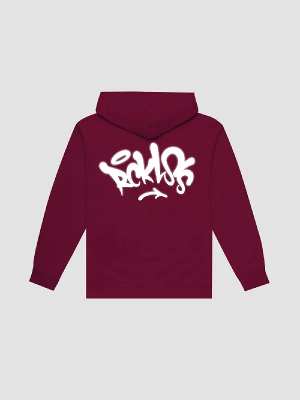 Men's Hoodies with DrawstringsFull Fat Cap Hoodie - Maroon