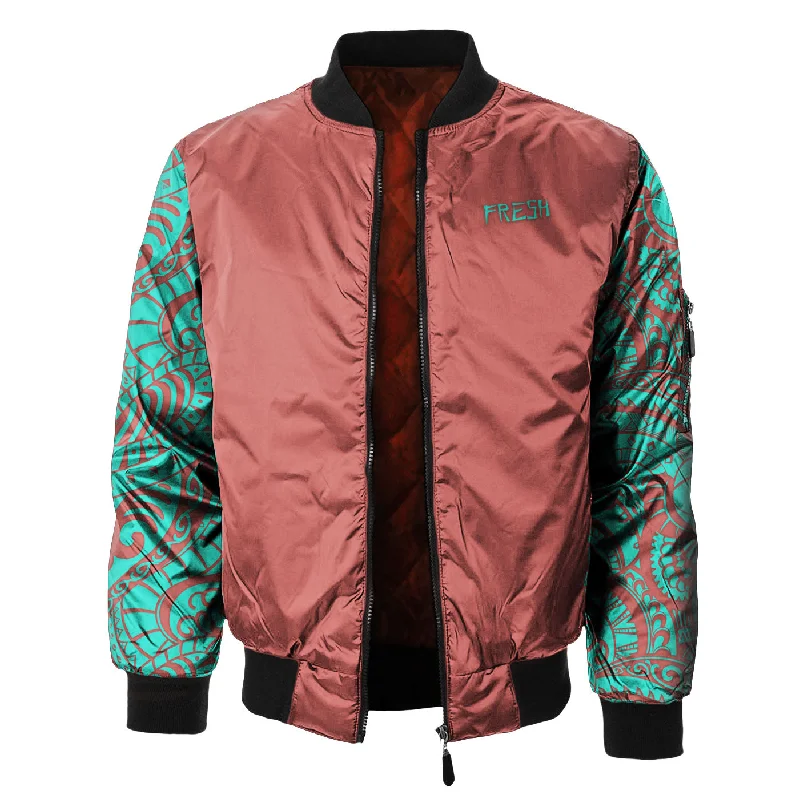 Elegant Men's Wool CoatsHiti Bomber Jacket