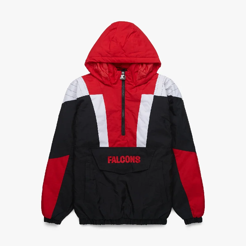 Designer Men's OvercoatsHOMAGE X Starter Falcons Pullover Jacket