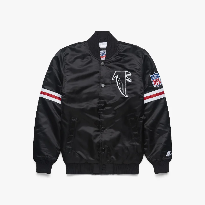 High-Quality Men's Duffle CoatsHOMAGE X Starter Falcons Satin Jacket