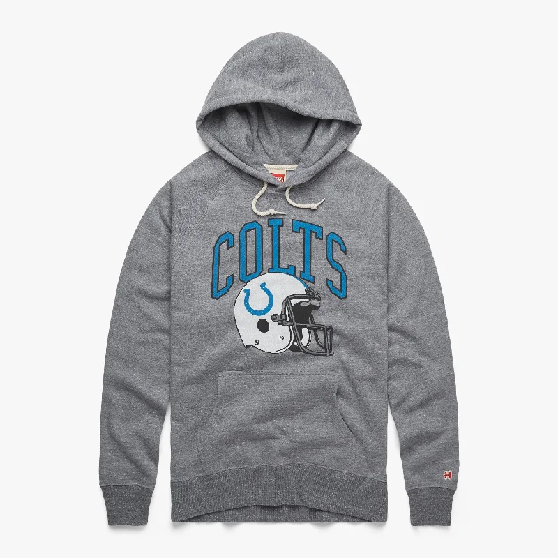 Men's Hoodies for Winter SportsIndianapolis Colts Helmet Hoodie