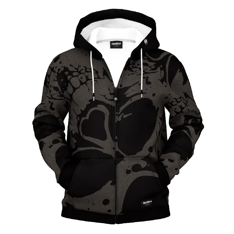 Men's Hoodies with Security PocketsInfected Zip Up Hoodie