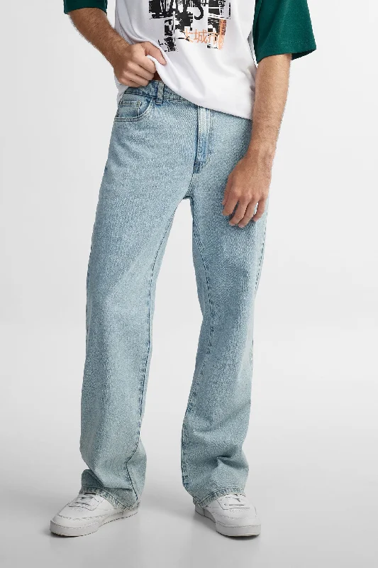 High-Quality Ripped Men's JeansJeans coupe ''Baggy'' - Homme