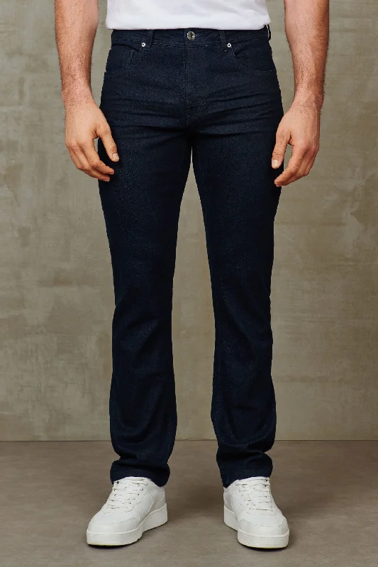 Men's Jeans with EmbroideryJeans coupe droite 32'' - Homme