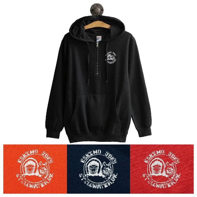 Durable Men's Canvas HoodiesJOE'S 1/4 ZIP HOODIE - QZH