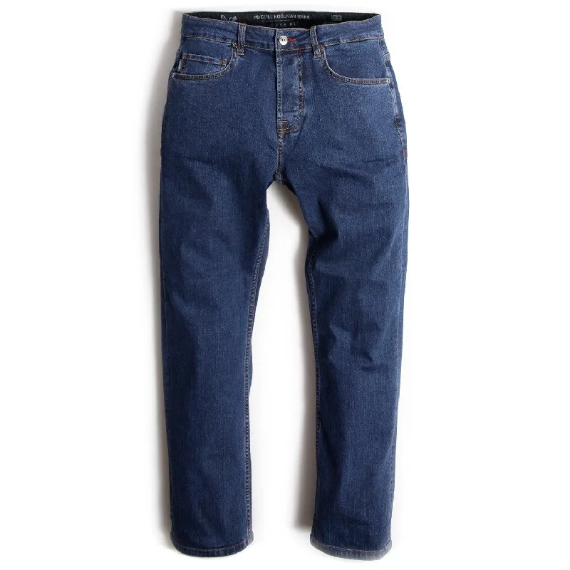 New Arrival Designer Men's JeansLoose Fit Jeans Mid Wash