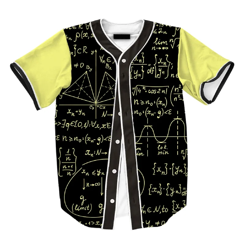 Men's Shirts with Moisture-Wicking FabricMath Routine Jersey