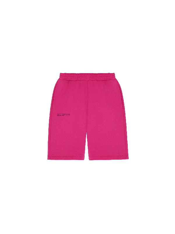 Mens Archive 365 Midweight Long Shorts—foxglove pink