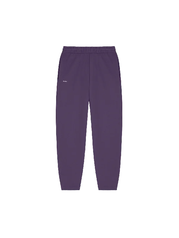 Lightweight Men's Linen PantsMens DNA Barrel-Leg Track Pants—blackberry