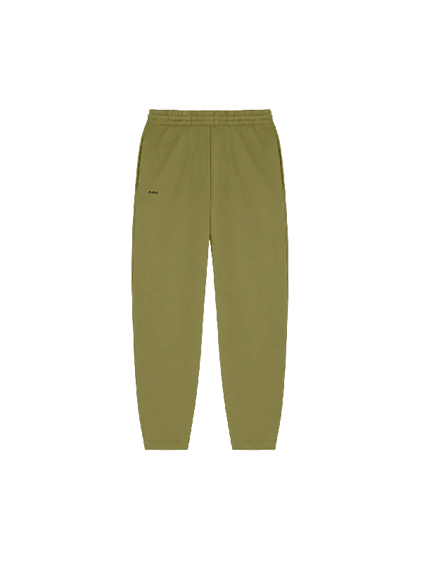 Men's Pants with Button-Down PocketsMens DNA Barrel-Leg Track Pants—highland green