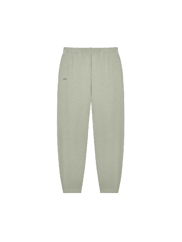 Men's Pants with Shallow PocketsMens DNA Barrel-Leg Track Pants—moss green