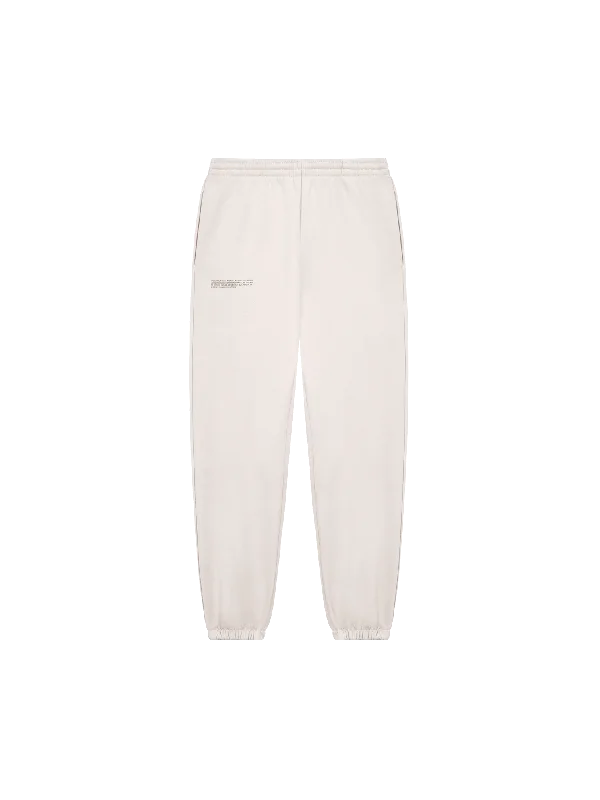 Comfortable Men's JoggersMens In Conversion Cotton Track Pants—cotton white