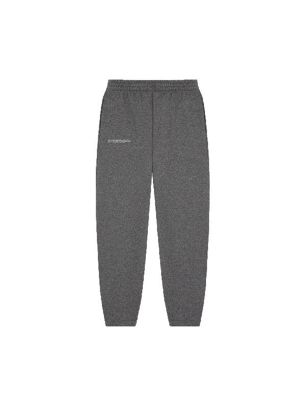 Men's Pants with Deep PocketsMens Reclaimed Cotton Barrel-Leg Track Pants—reclaim charcoal