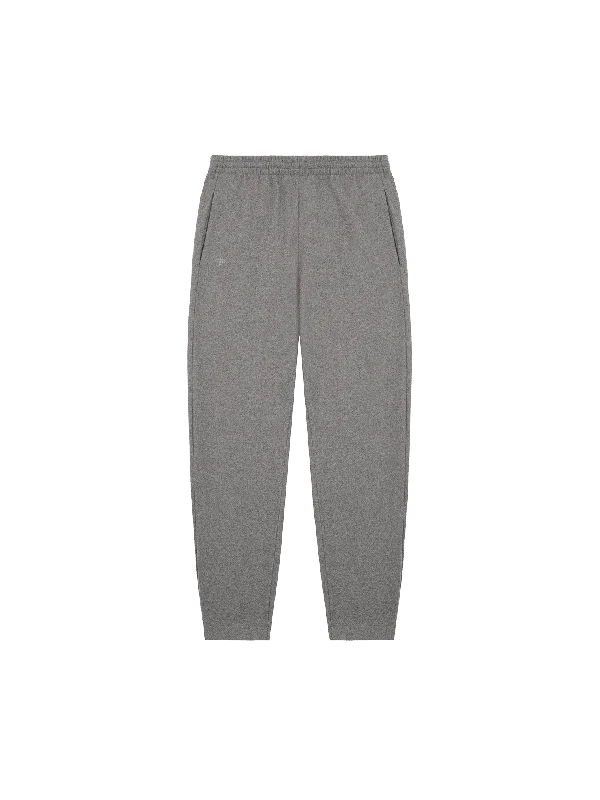 Men's Party Pants for a Fun Night OutMens Archive Recycled Wool Jersey Barrel-Leg Track Pants—volcanic grey