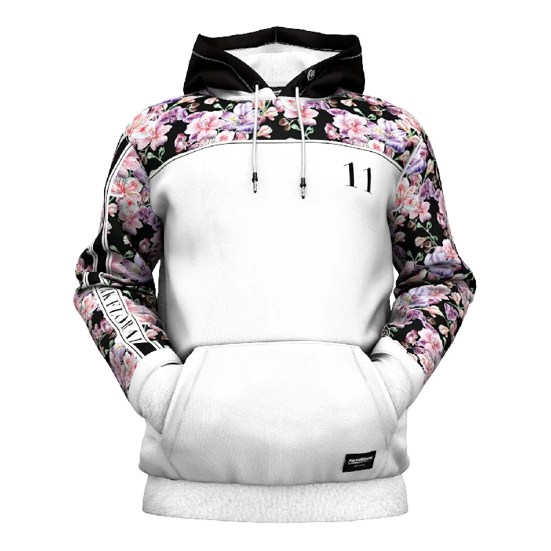 Men's Hoodies with Breathable FabricMidnight Pink Blossom Hoodie