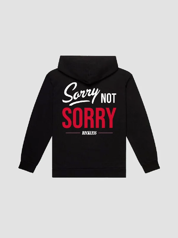 Modern Men's Tech HoodiesNot Sorry Hoodie - Black