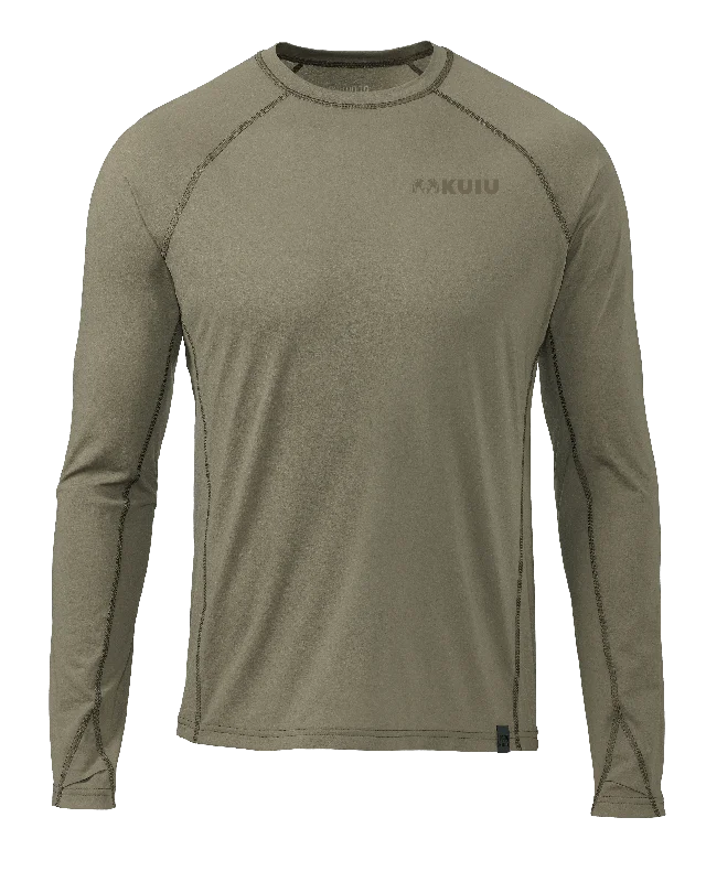 Men's Shirts with Short PlacketsPeloton 118 LS Crew-T | Khaki