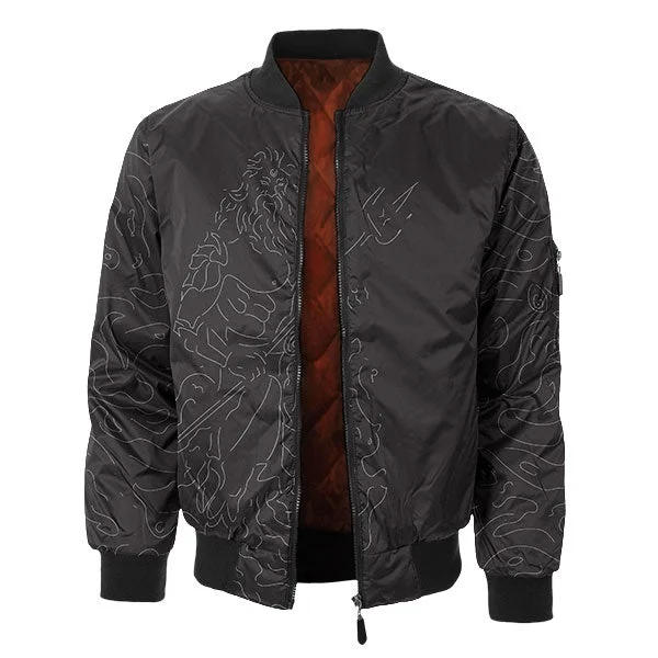 Waterproof Men's ParkasPoseidon Bomber Jacket