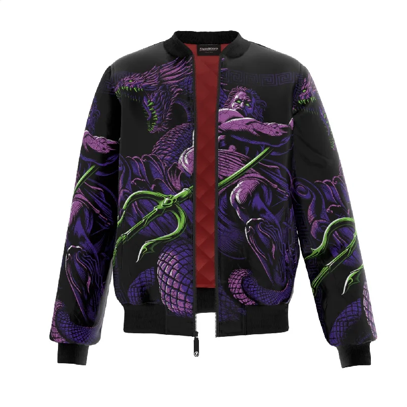 Men's Coats for SpringPoseidon Dragon Bomber Jacket