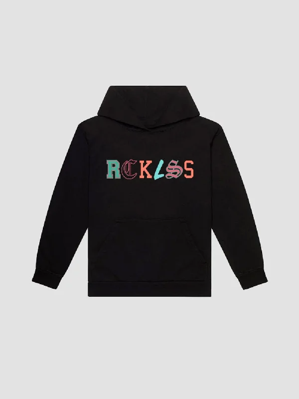 Men's Hoodies with Pass-Through PocketsRansom Hoodie - Black