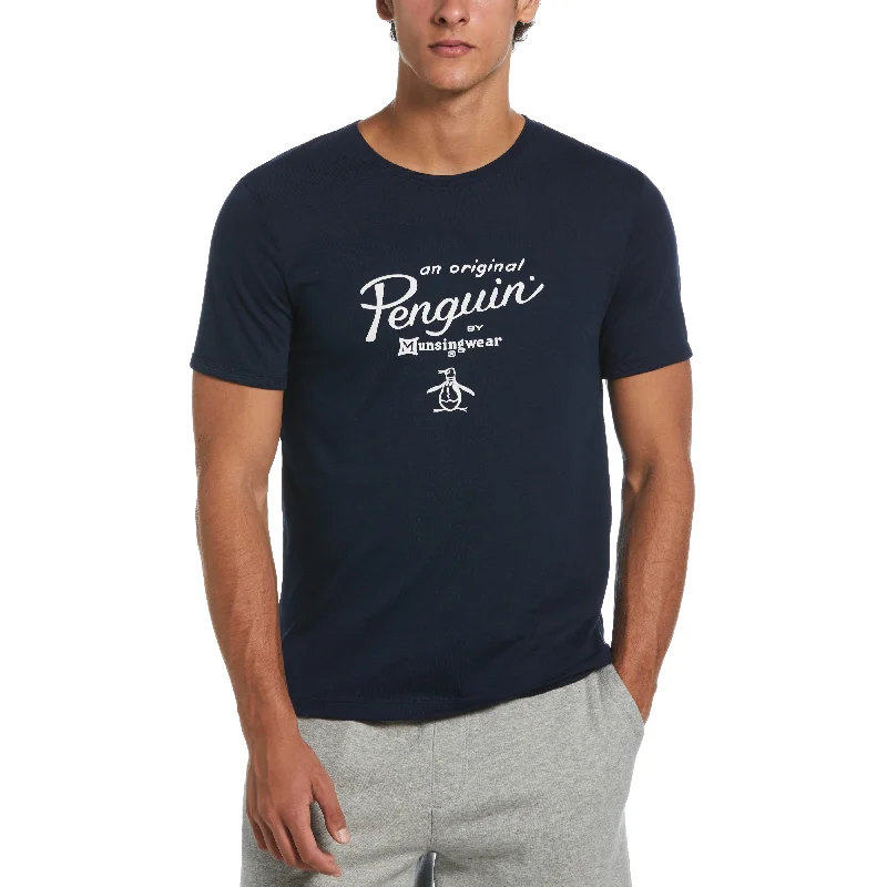 Ringer T-Shirt With Graphic Logo