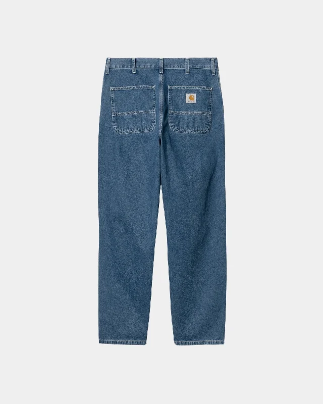 Sustainable Eco-Friendly Men's JeansSimple Pant - Denim | Blue (stone washed)