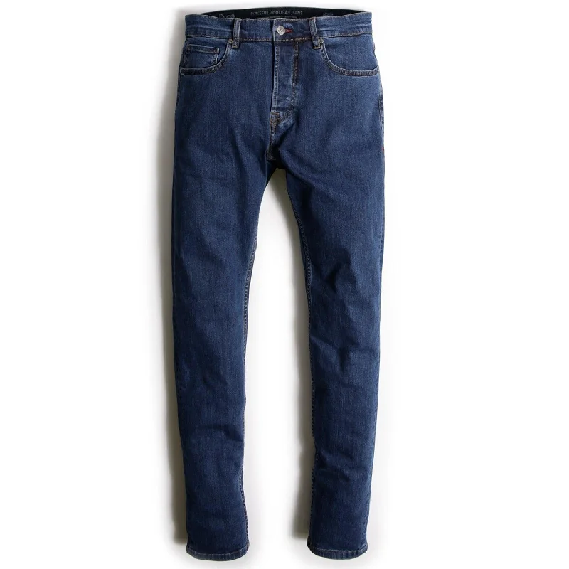 High-Waisted Men's JeansSkinny Jeans Mid Wash