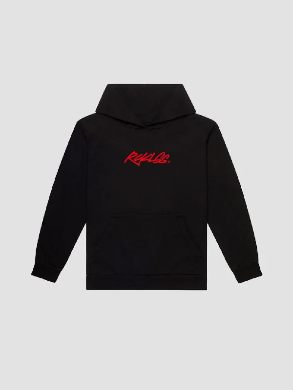 Men's Hoodies with Zippered PocketsStreak Hoodie - Black