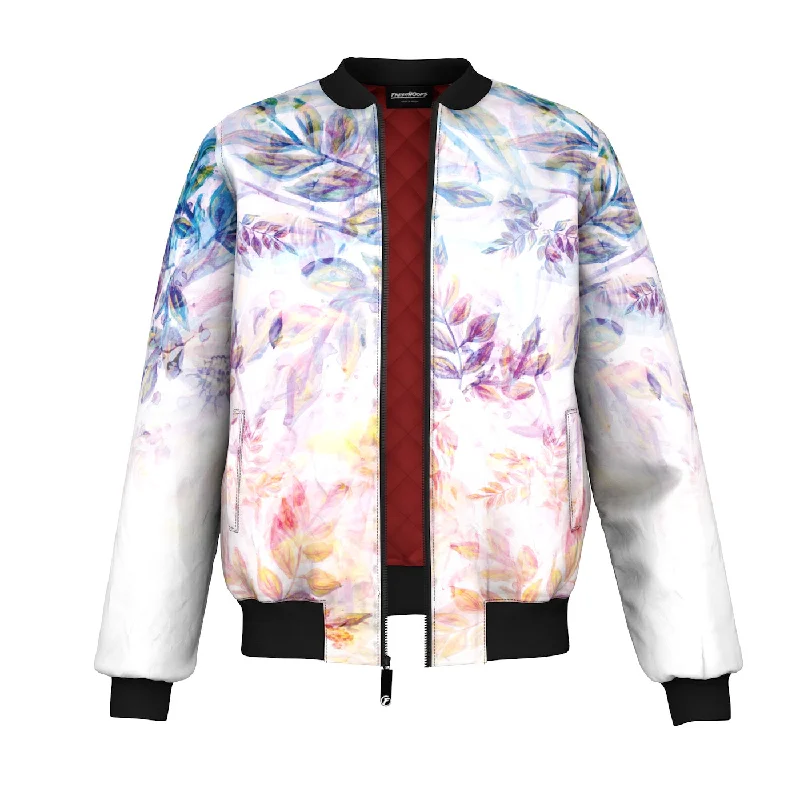 Men's Coats without LiningSunset Bloom Bomber Jacket