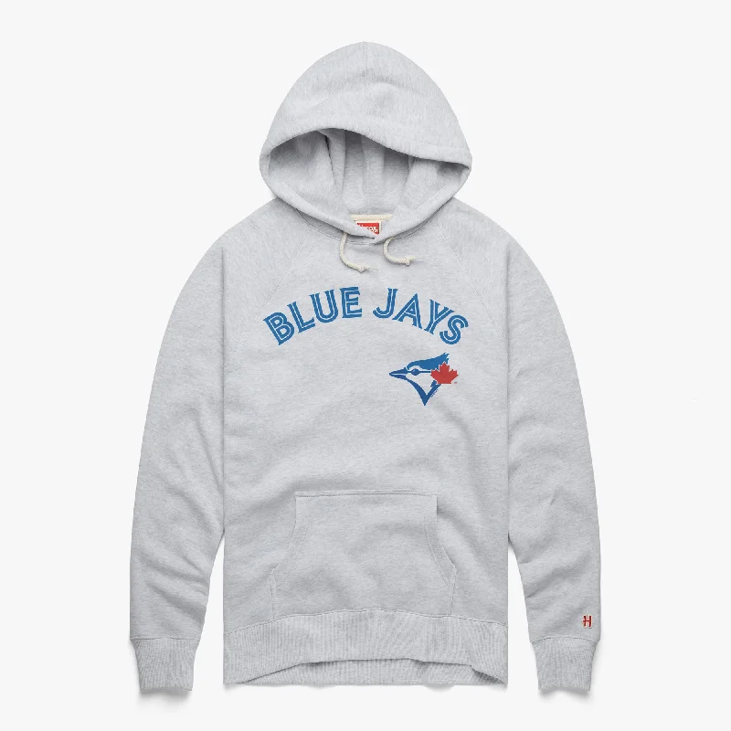 Men's Hoodies with Reinforced StitchingToronto Blue Jays Jersey Logo Hoodie