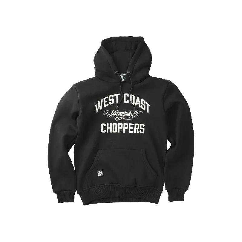 Men's Hoodies with Quick-Dry FabricWCC motorcycle co. hoody - black