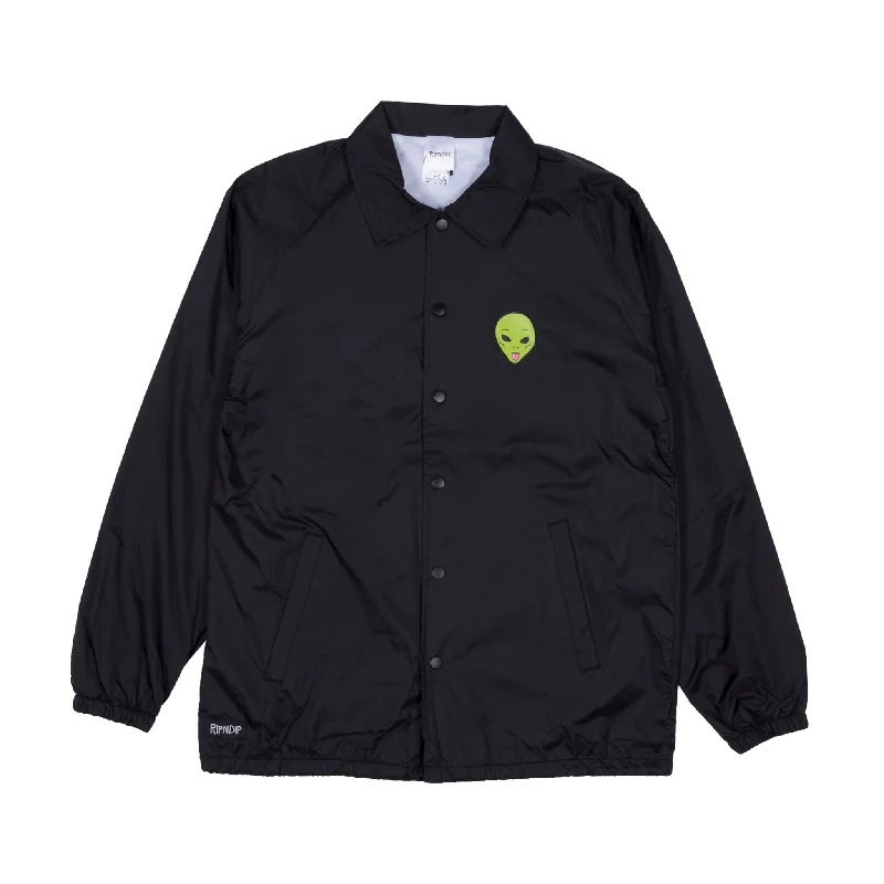 Men's Coats for Formal EventsWe Out Here Coaches Jacket (Black)