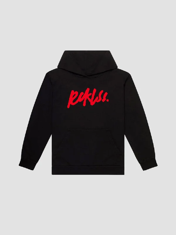 Men's Hoodies with Embroidered PatchesWilshire Hoodie - Black