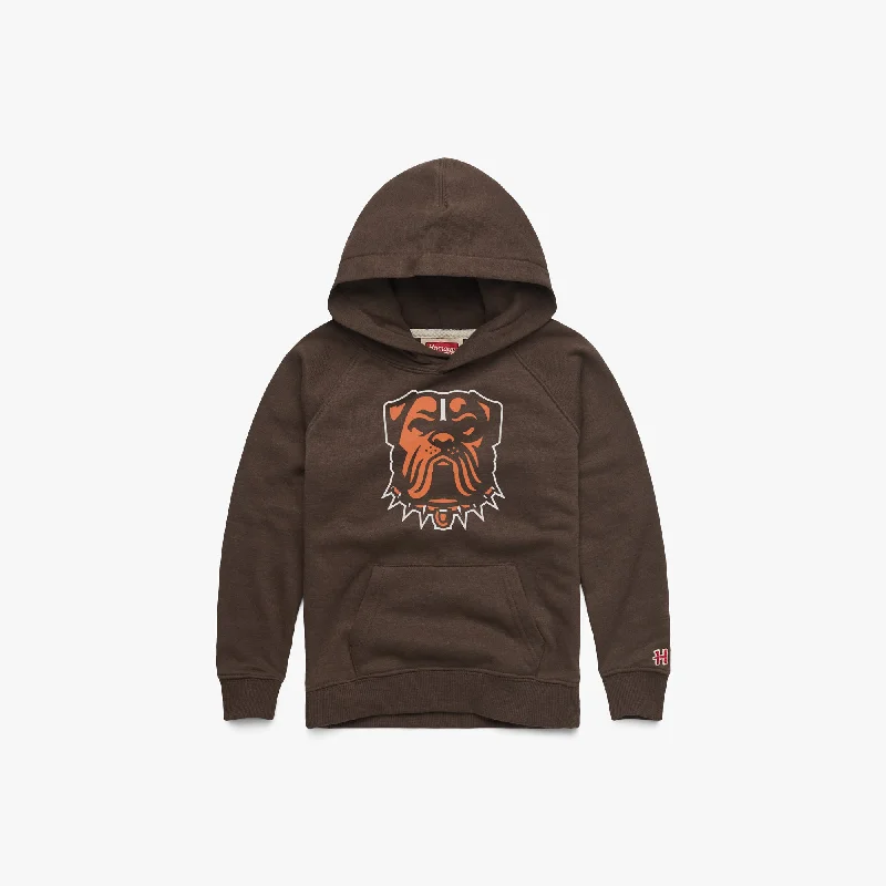 Men's Hoodies for Skinny MenYouth Cleveland Browns Dog Logo Hoodie