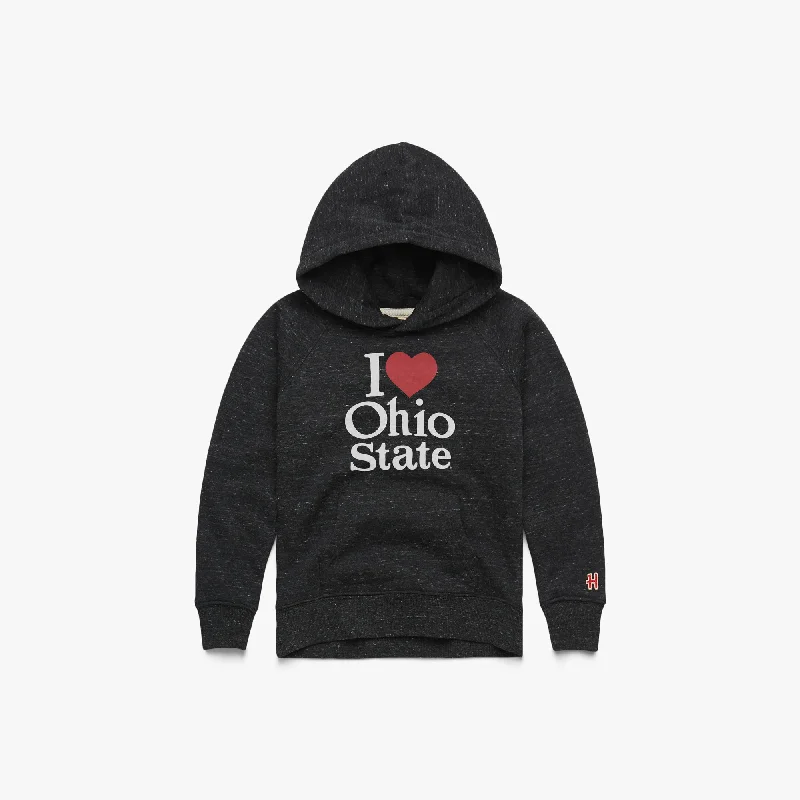 Men's Hoodies with Sublimated GraphicsYouth I Heart Ohio State Hoodie