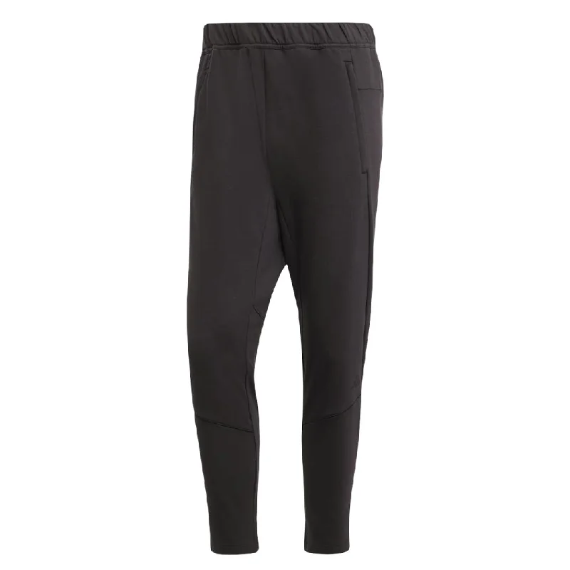 Men's Patterned Pants with Geometric Designsadidas - Men's Designed For Training Yoga 7/8 Pant (HT4376)