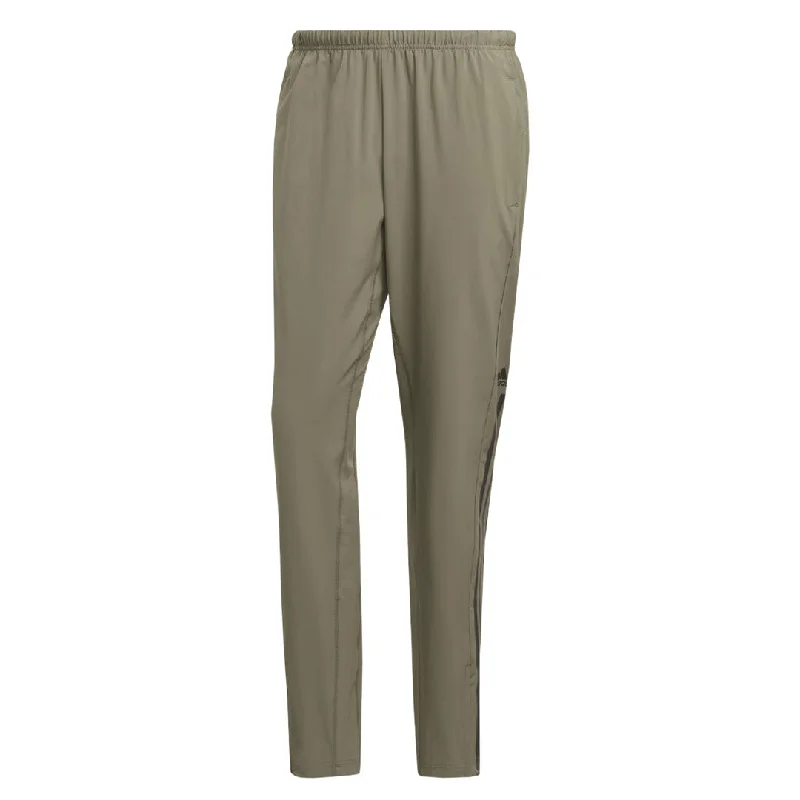 Men's Patterned Pants with Checksadidas - Men's Alphastrength Woven Zip Pant (HY1032)