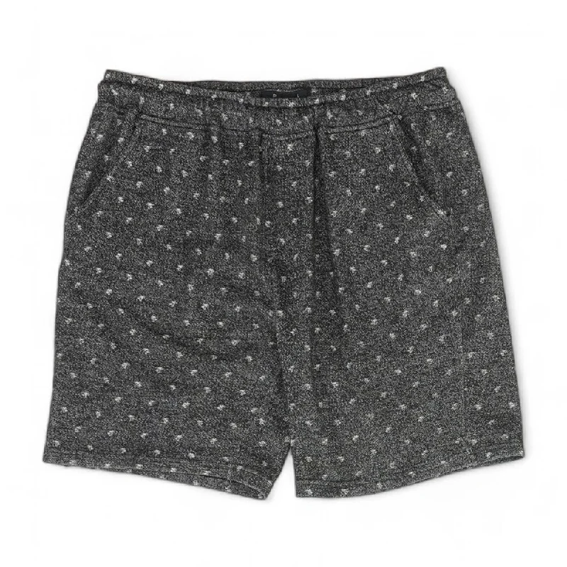 Men's Pants with Welt PocketsCharcoal Polka Dot Active Shorts