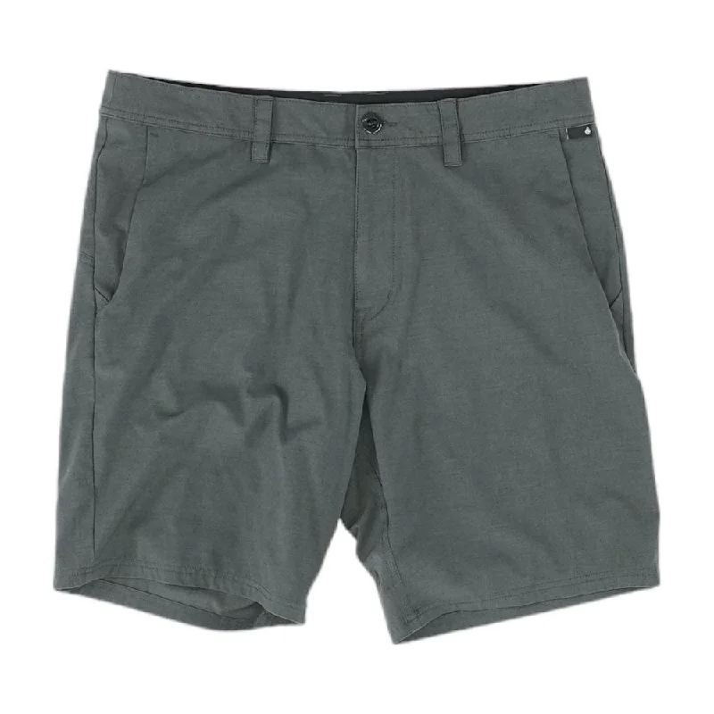 Men's Pants with Side PocketsCharcoal Solid Chino Shorts