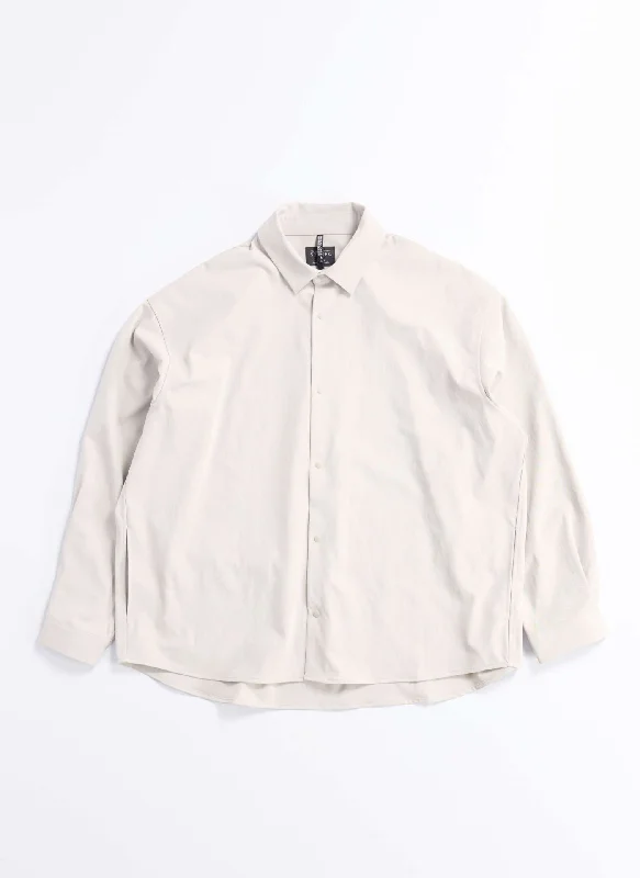 Men's Coats for TravelCotton Touch Solotex Snap Button Shirt Jackert