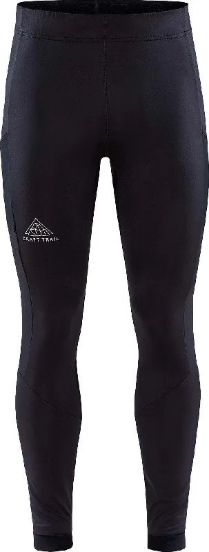 Men's Pants with Contrast Fabric PanelsPro Trail Tights - Men's|-|Collant Pro Trail - Homme