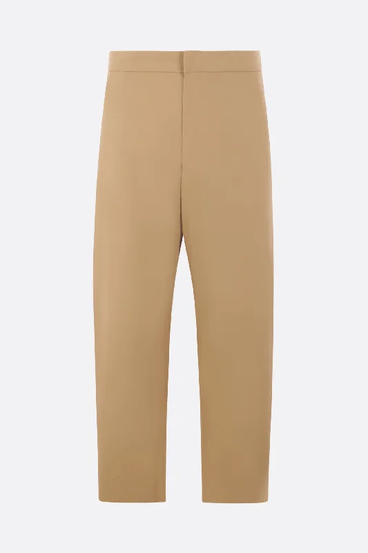 Men's Button-Fly Pants for a Traditional Touchloose-fit cotton trousers