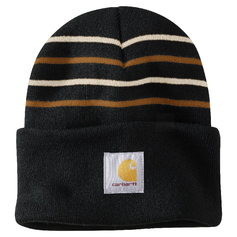 Knit Striped Beanie