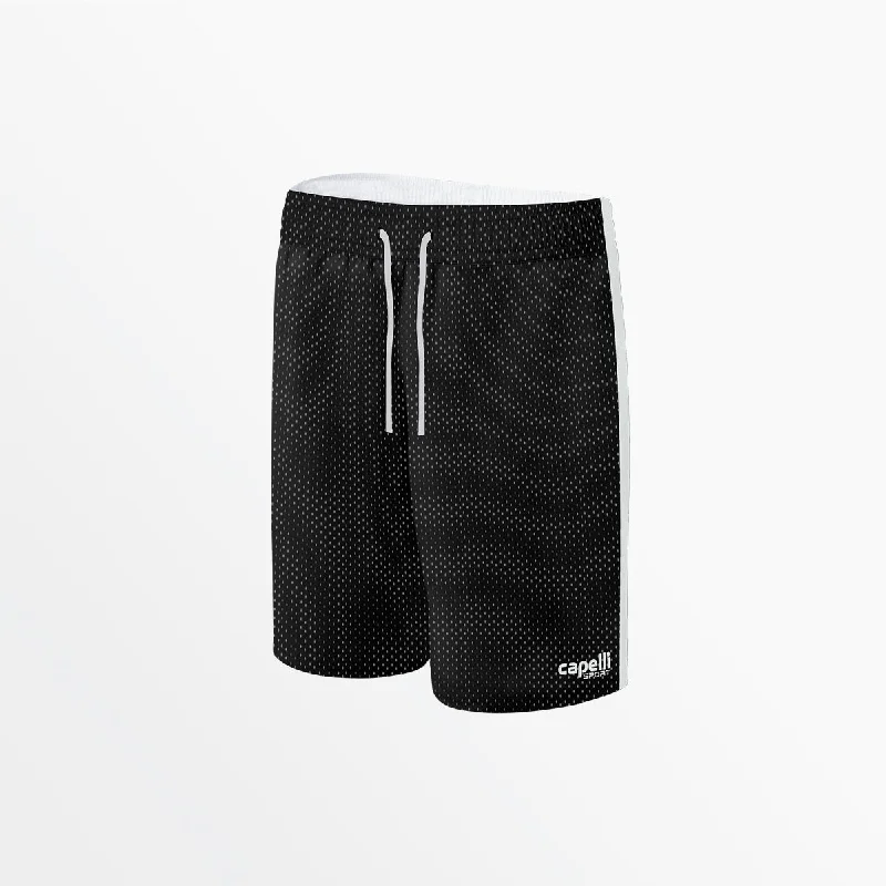 Men's Pants with Adjustable CuffsMEN'S BASICS 2-TONE MESH SHORTS